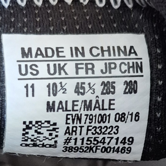 Adidas Climacool Black Athletic Sneakers Spikeless Golf Shoes Mens 11 - Picture 6 of 11